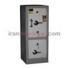 گاوصندوق نسوز ایران کاوه مدل 1200 دو طبقه قفل کلیدی