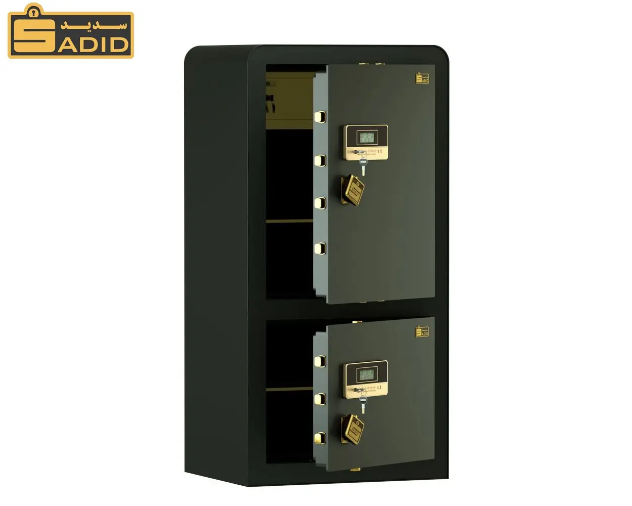 گاوصندوق سدید مدل 1200D LE دو طبقه - تصویر 4